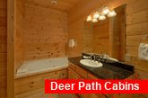 Master Suite Bath Room Cabin Sleeps 22