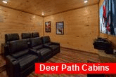 Theater Room in 3 bedroom cabin rental