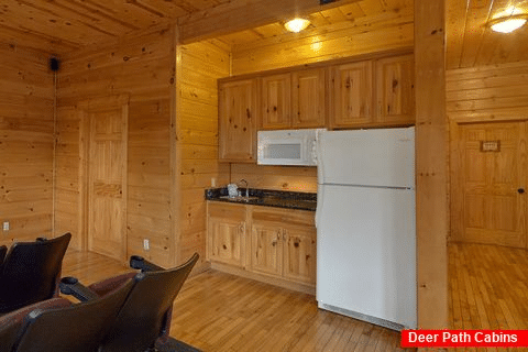 Theater Room and Game Room Wet Bar - Lookout Lodge