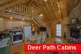 Open Floor Plan 2 Bedroom 2 Bath Cabin Sleeps 6