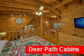 Open Loft 2 Bedroom 2 Bath Cabin Sleeps 6