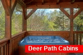 Private Hot Tub 3 Bedroom Cabin Sleeps 8