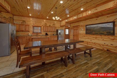 Smoky Mountain Ridge 6 Bedroom IndoorPool Cabin - Splash Mountain Chalet