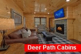 2 bedroom luxury cabin with fireplace