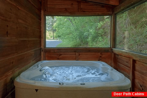 Private Hot Tub in Wears Valley 2 bedroom cabin - Absolute Heaven