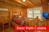 Queen Bedroom In 3 Bedroom Cabin 