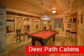 3 Bedroom 3 Bathroom Cabin With Pool Table 