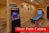 Luxurious Cabin With Arcade And Skee Ball Games