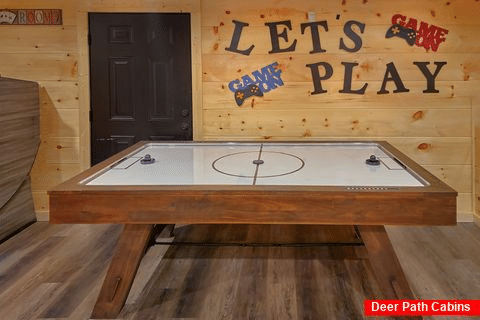 Pigeon Forge cabin rental with air hockey game - A Mountain Paradise