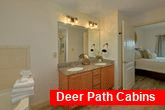 Private Master Bath in 1 bedroom luxury condo