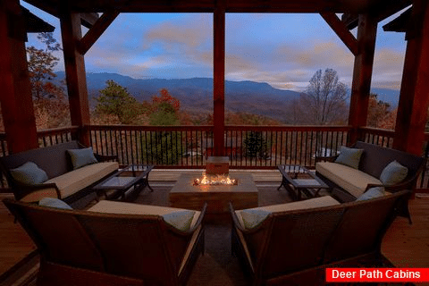 Spectacular Views 5 Bedroom Gatlinburg Cabin - LeConte Views