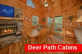 Cozy 3 bedroom cabin with wood burning fireplace