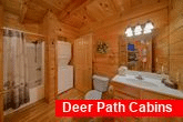 Cabin with master bathroom and washer/dryer