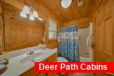 Rustic cabin rental with 3 Private bathrooms