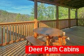 3 bedroom cabin with deck and wooded views