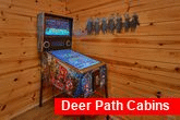 5 bedroom cabin with Pinball Arcade Games