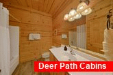 Pigeon Forge 5 bedroom cabin with private baths