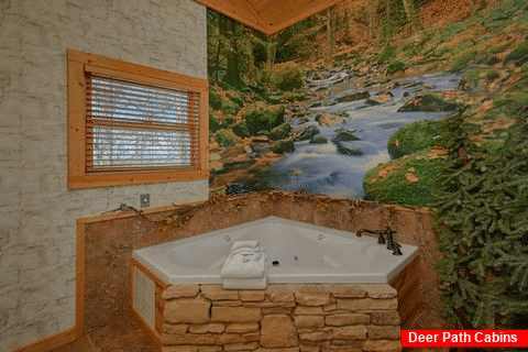 Jacuzzi Tub 3 Bedroom Hidden Fanasy Cabin - Hidden Fantasy Cabin