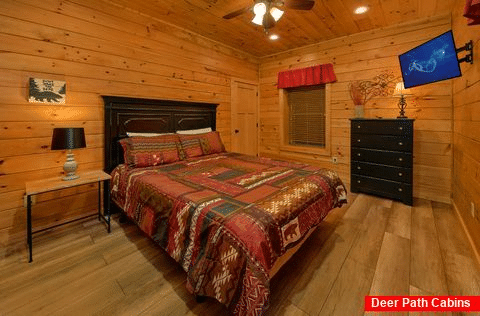 Gatlinburg 3 Bedroom Cabin Sleeps 10 - Smoky Vista Lodge