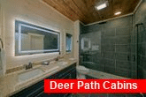 4 bedroom cabin with Luxurious Master Bath