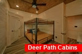 Bunkbeds in 4 bedroom cabin with a pool