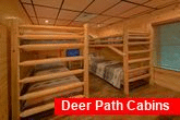 5 Bedroom Cabin with Bunk Bed Room Pigeon Forge