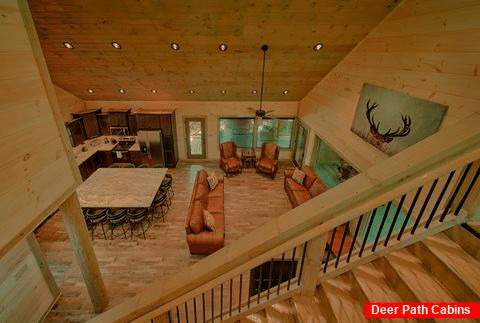 Private 4 bedroom cabin with game room and pool - Never Gonna Leave