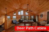 3 bedroom cabin with pool table and loft 