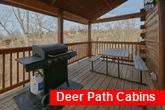 3 bedroom cabin with grill and picnic table