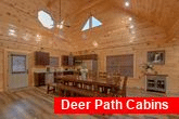 4 bedroom cabin rental with dining room for 12