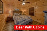 4 bedroom cabin with Private King Bedroom