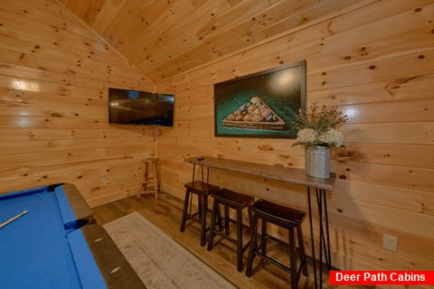 Premium 4 bedroom cabin with Pool Table - Huckleberry Lodge