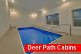 Private Heated Pool in 4 bedroom rental cabin