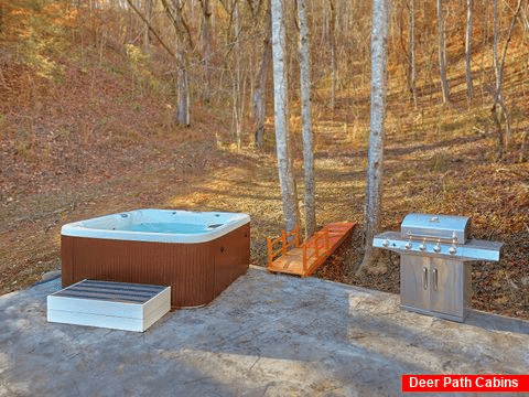 Cabin near Gatlinburg with private hot tub - Cardinals Creek III