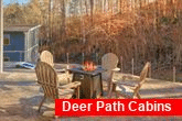 3 bedroom cabin with outdoor fire pit