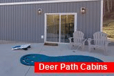 3 bedroom cabin with games, putt putt, hot tub