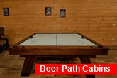 Luxury Cabin with Air Hockey Table Sleeps 12