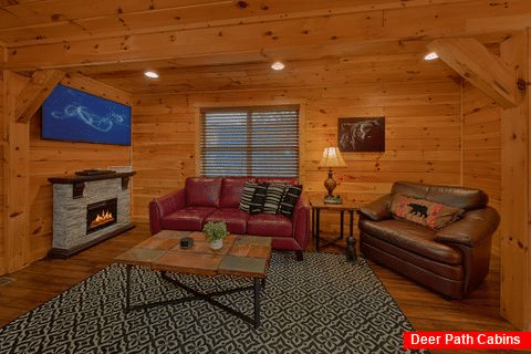 1 Bedroom Cabin with Electric Fireplace & WiFi - Moonlight Memories