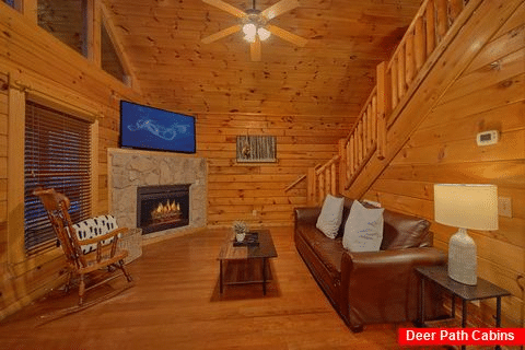 One Bedroom Cabin with Electric Fireplace & WiFi - Lion's Den