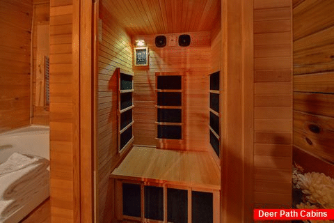 1 Bedroom Cabin with Sauna in Pigeon Forge - Lion's Den