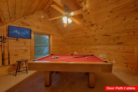 Smoky Mountain Cabin with Pool Table - Lion's Den