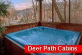 Smoky Mountain 2 Bedroom Cabin with Hot Tub