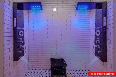 Master Bathroom with Double Rainfall Showers - Reset and Relax