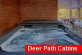 Smoky Mountain Cabin with Hot Tub Sleeps 7