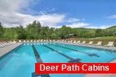 4 Bedroom Cabin with Community Outdoor Pool