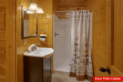 King Bedroom with Connecting Full Bathroom - Crosswinds