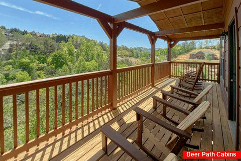 Six Bedroom Cabin with Rocking Chairs - Crosswinds