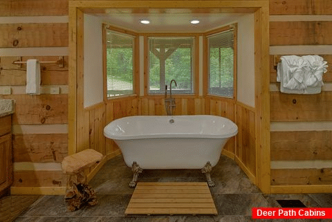 Rustic 3 bedroom cabin with private jacuzzi tub - Dogwood Acre