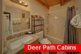 3 bedroom rental cabin with 2 and a half baths