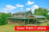 3 bedroom cabin with covered parking and yard